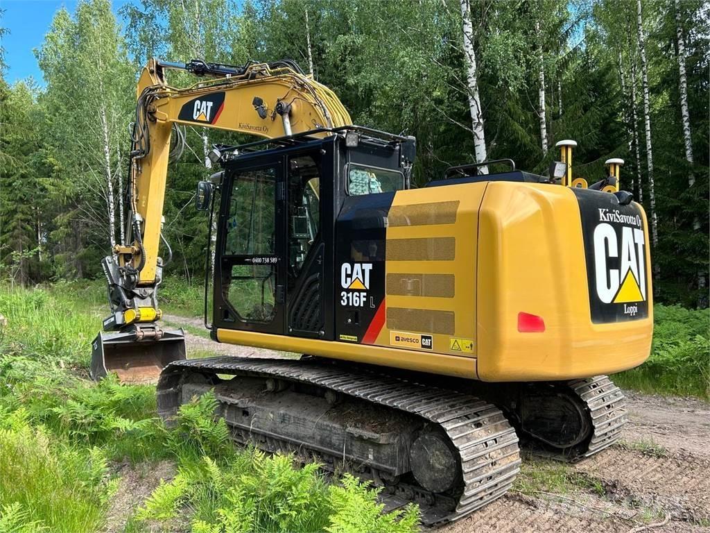 CAT 316FL Roomikekskavaatorid