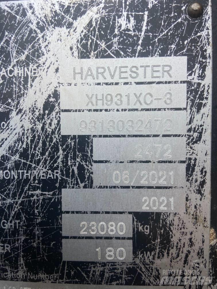 Komatsu 931XC Harvesterid