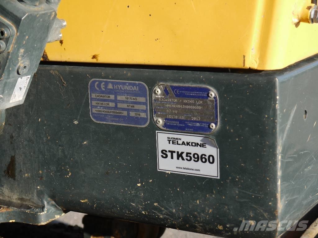 Hyundai HX 145 LCRD Roomikekskavaatorid