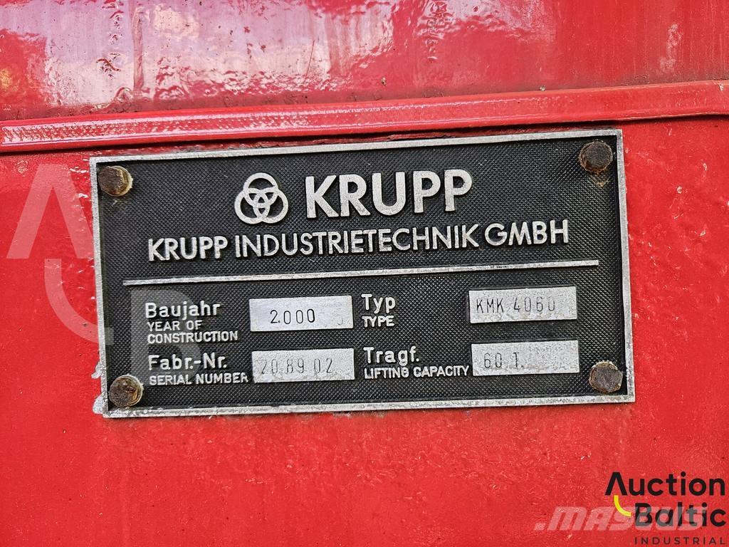 Krupp KMK 4060 Kraanaga veokid