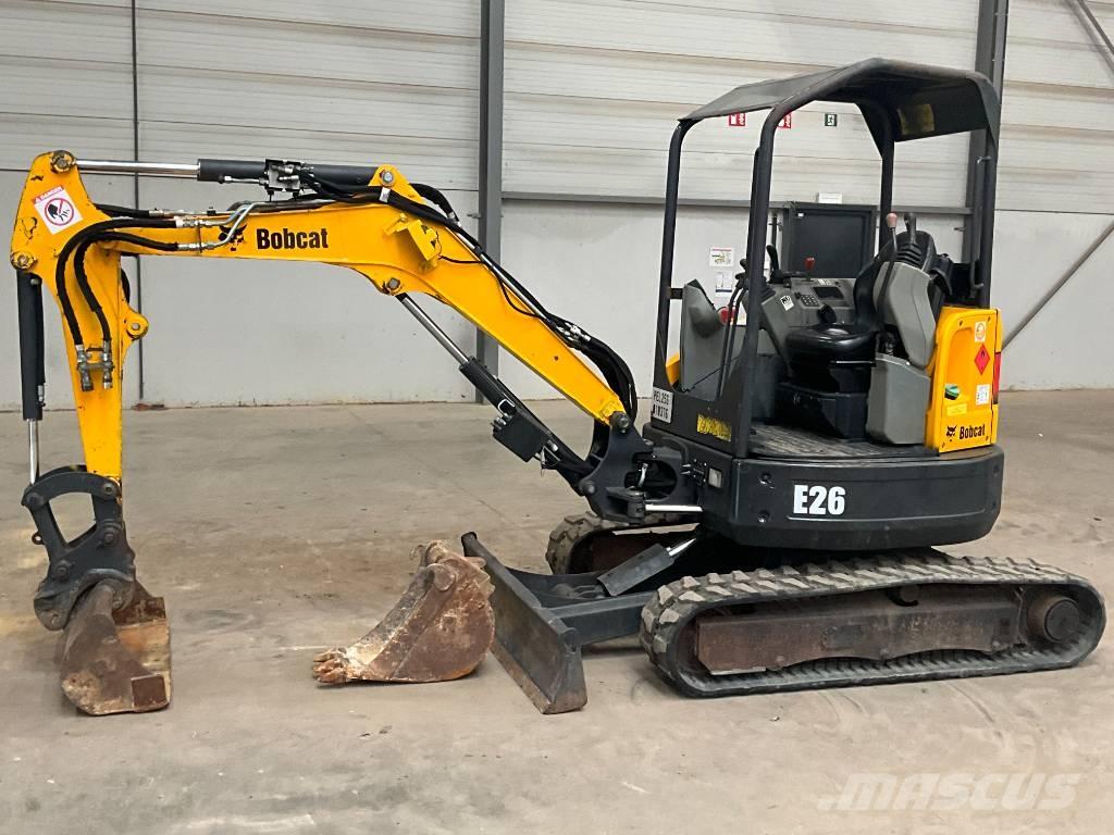 Bobcat E 26 EM Miniekskavaatorid < 7 t