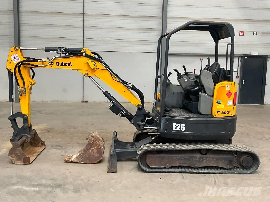 Bobcat E 26 EM Miniekskavaatorid < 7 t