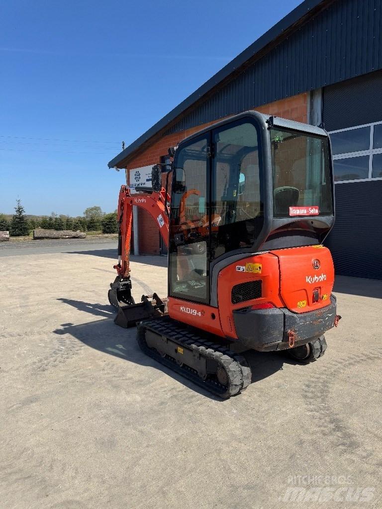 Kubota KX 019-4 Miniekskavaatorid < 7 t