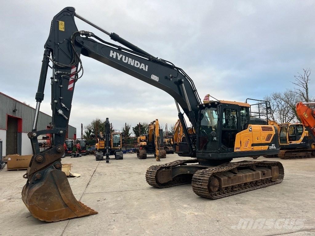 Hyundai HX 210 AL Roomikekskavaatorid