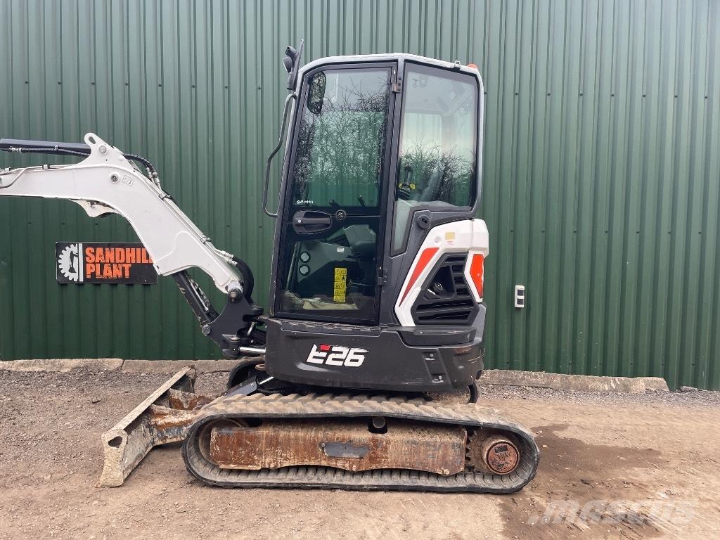 Bobcat E 26 Miniekskavaatorid < 7 t