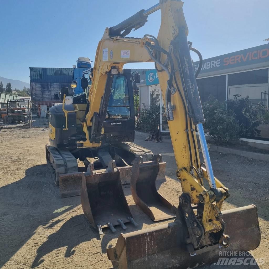 Yanmar Vio 80-1A Väikeekskavaatorid 7t-12t