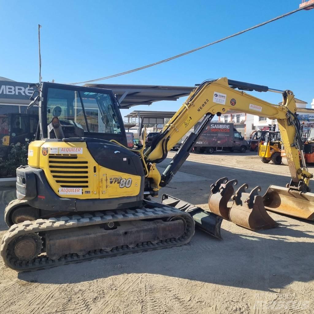 Yanmar Vio 80-1A Väikeekskavaatorid 7t-12t