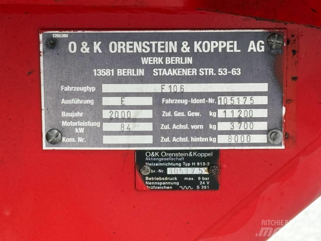 O&K F 106 Greiderid