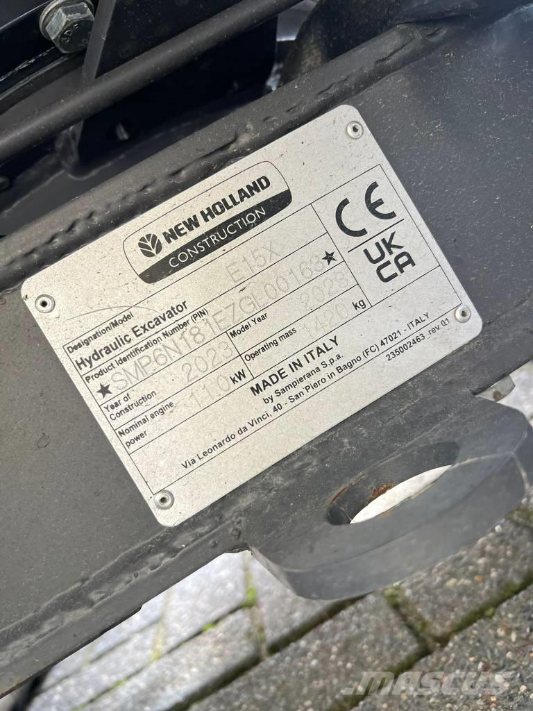 New Holland E 15 X Miniekskavaatorid < 7 t