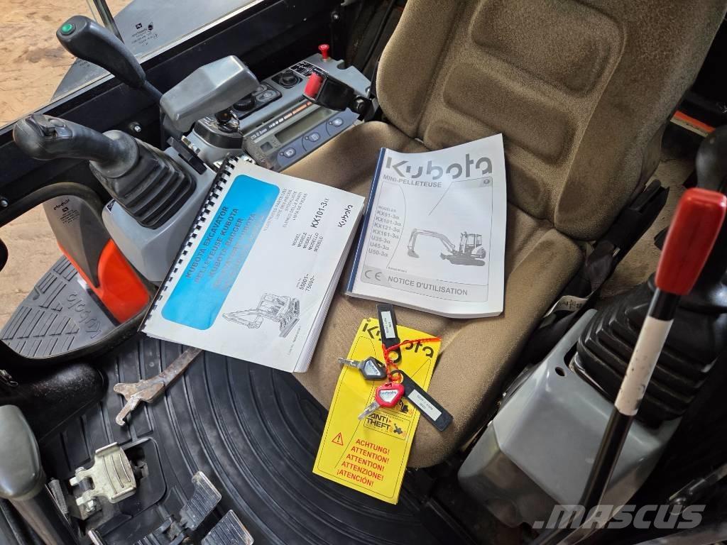 Kubota KX 101-3 A Miniekskavaatorid < 7 t