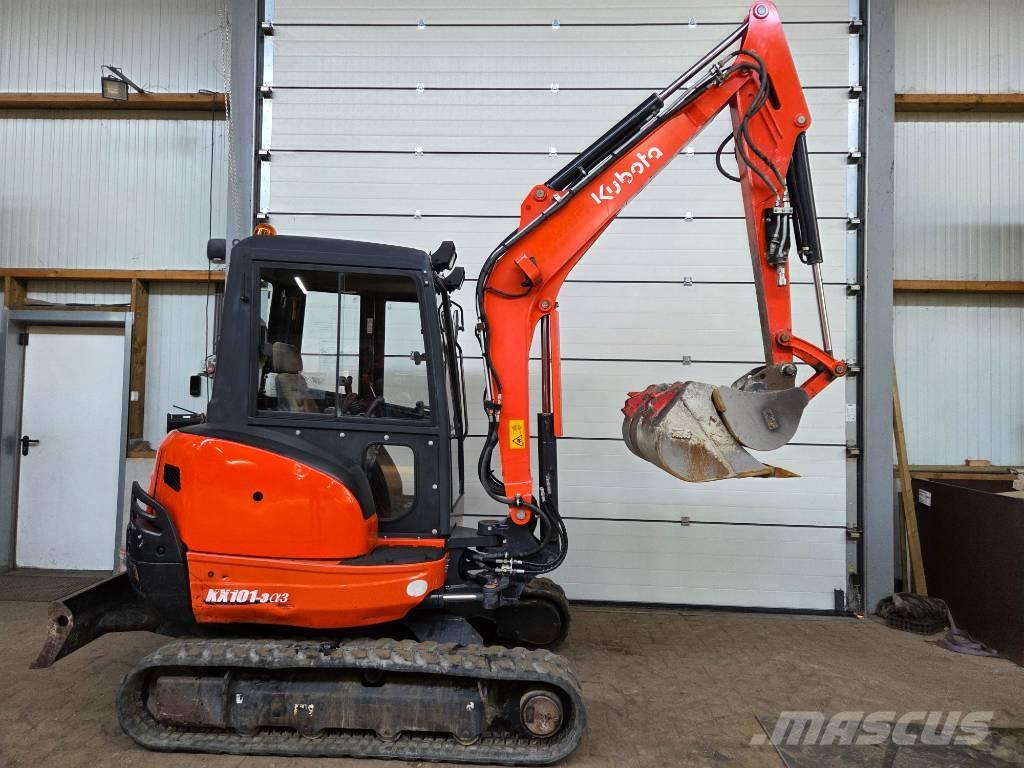 Kubota KX 101-3 A Miniekskavaatorid < 7 t