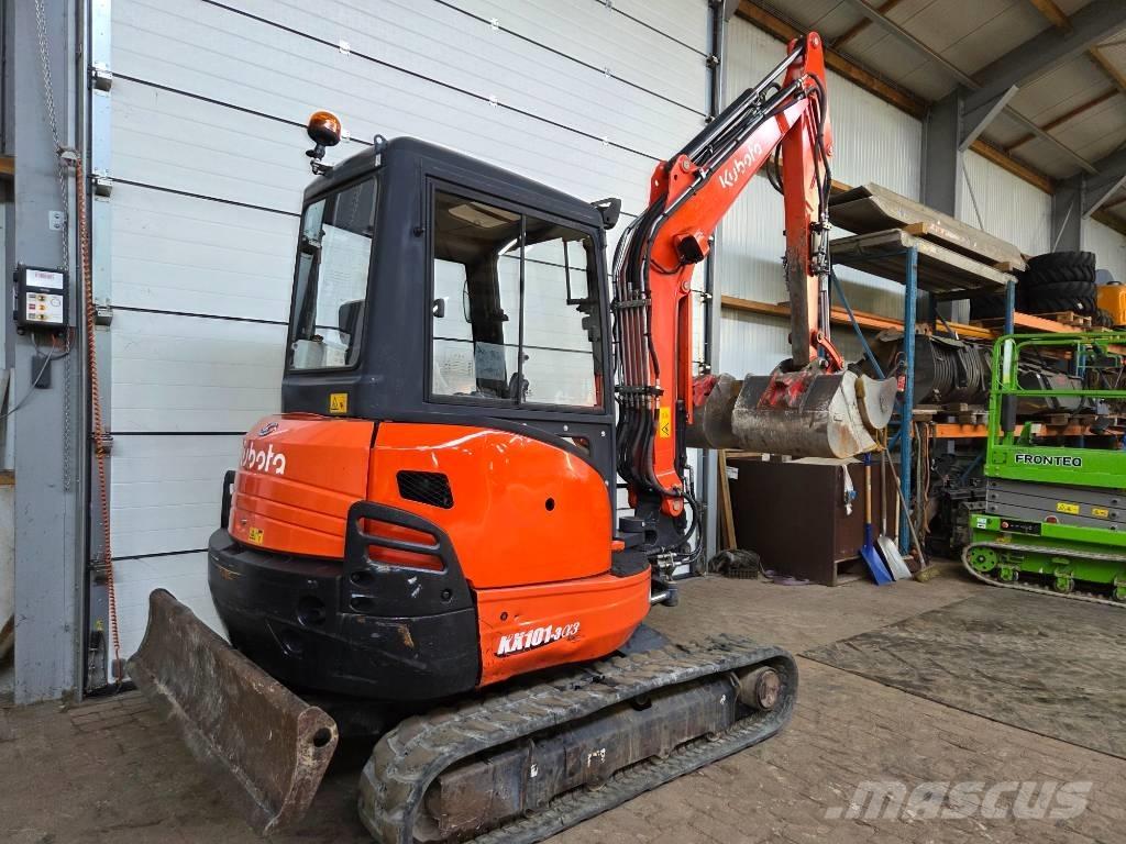Kubota KX 101-3 A Miniekskavaatorid < 7 t