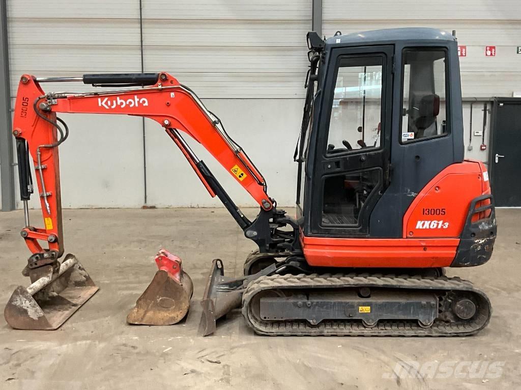 Kubota KX 61-3 Miniekskavaatorid < 7 t