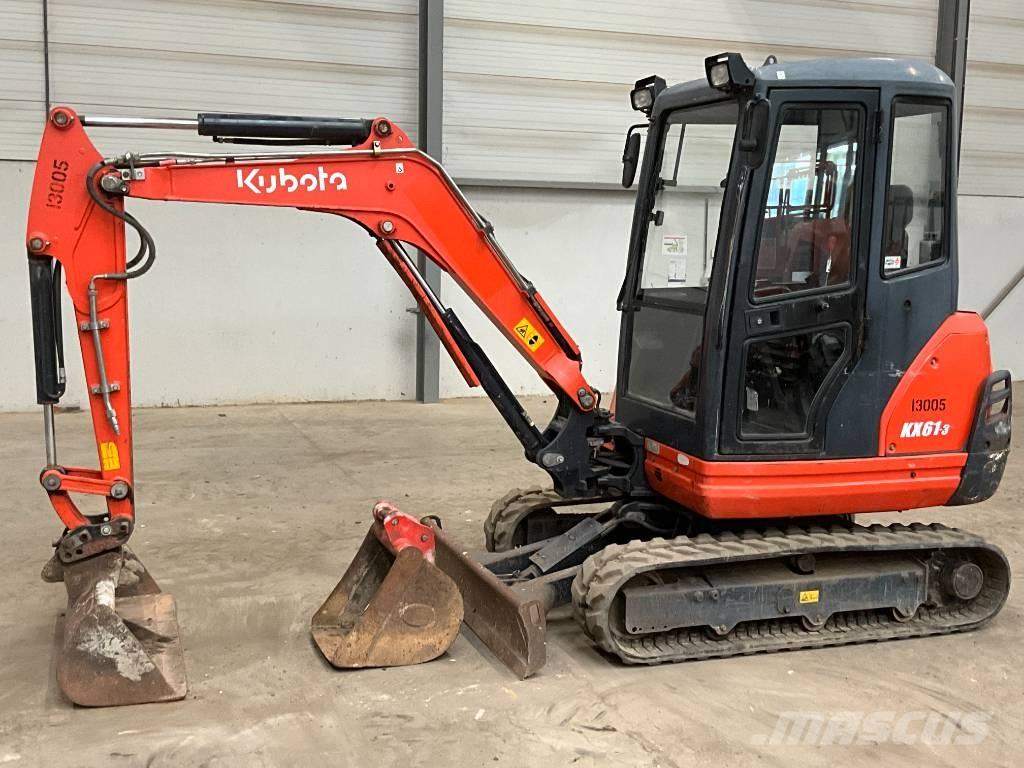 Kubota KX 61-3 Miniekskavaatorid < 7 t
