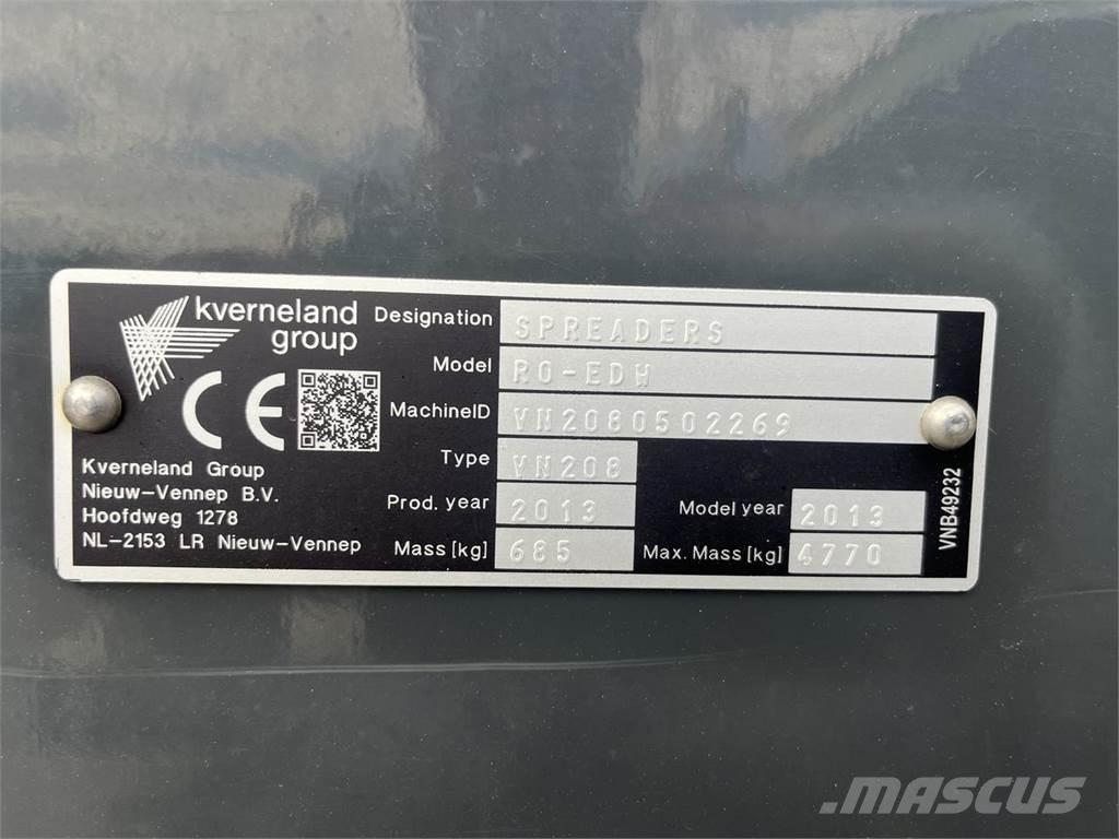 Vicon RO-EDW 1500 Mineraalväetise laoturid