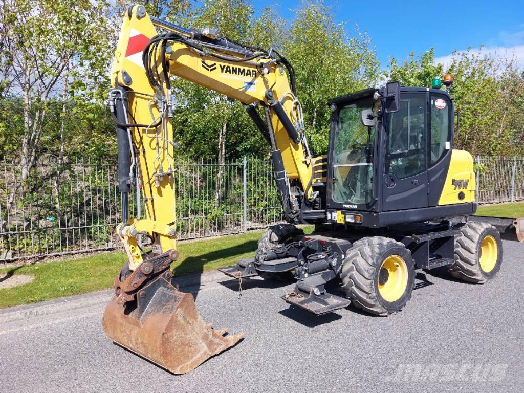 Yanmar B95W Ratasekskavaatorid