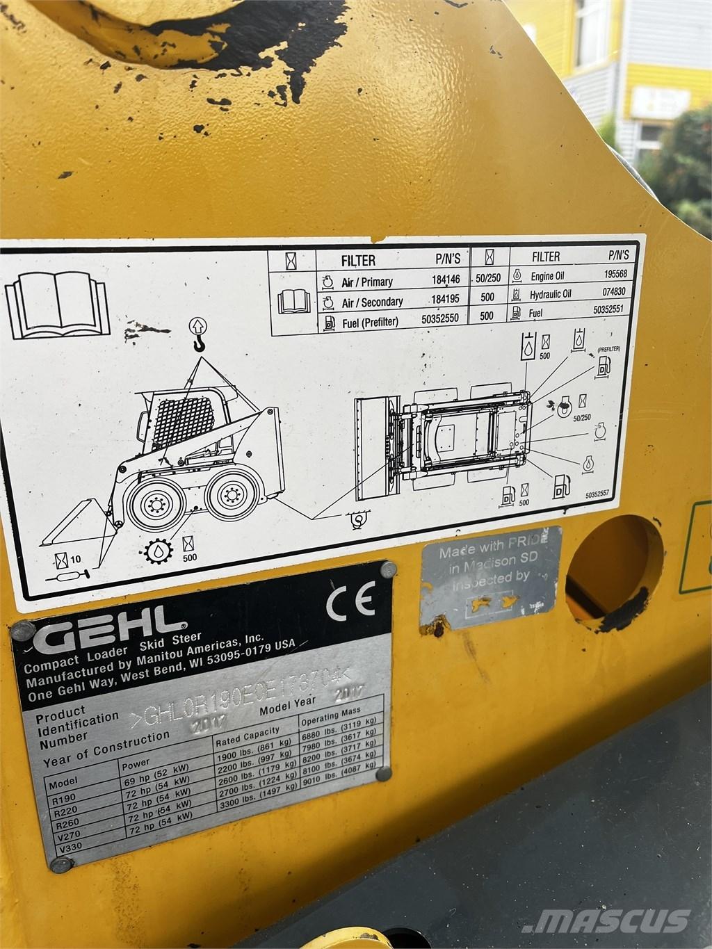 Gehl R 190 Kompaktlaadurid