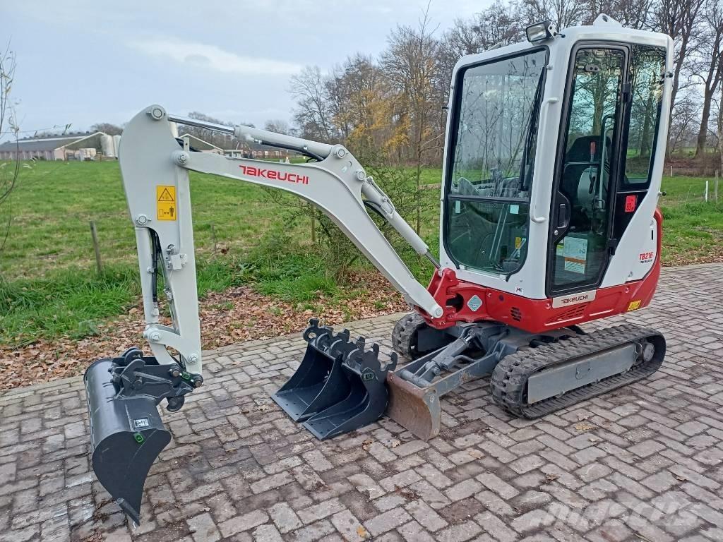 Takeuchi TB 216 Miniekskavaatorid < 7 t