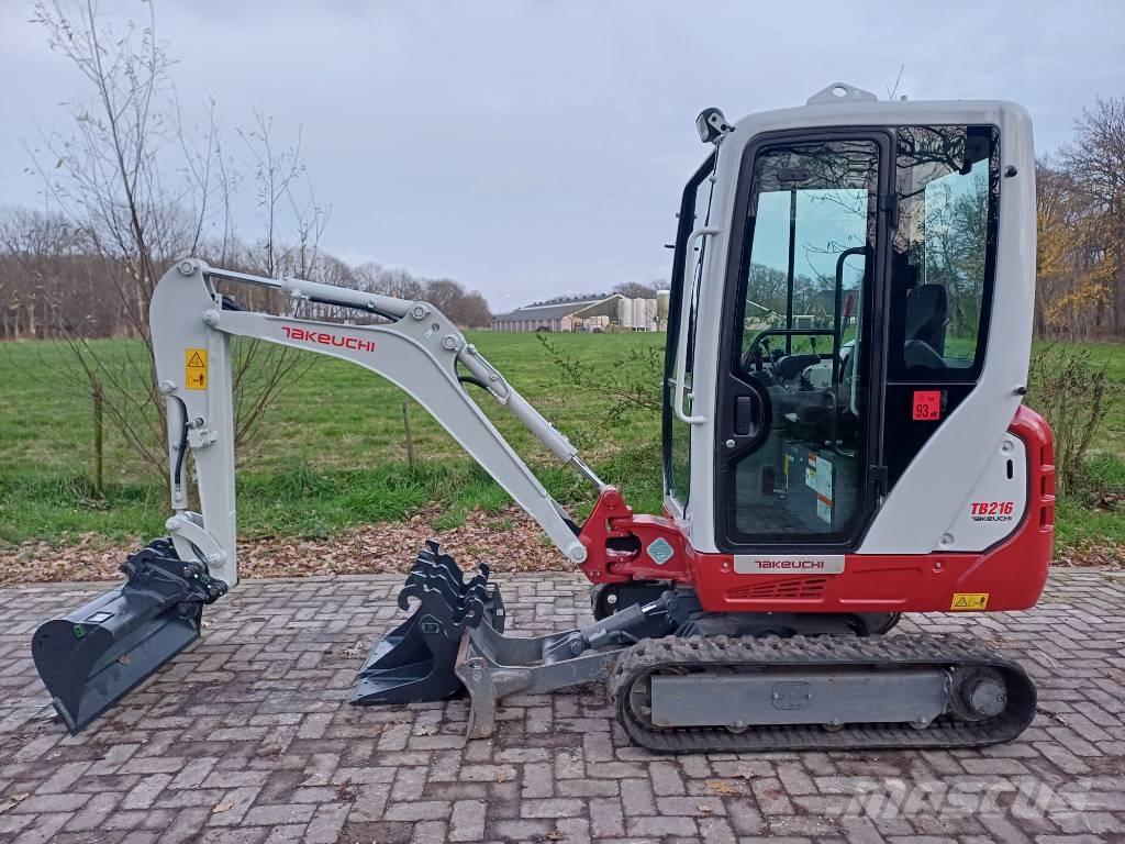 Takeuchi TB 216 Miniekskavaatorid < 7 t