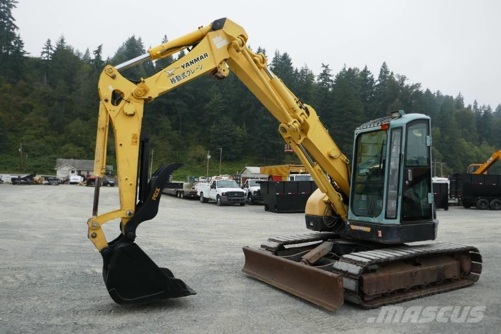 Yanmar B7-5A Roomikekskavaatorid
