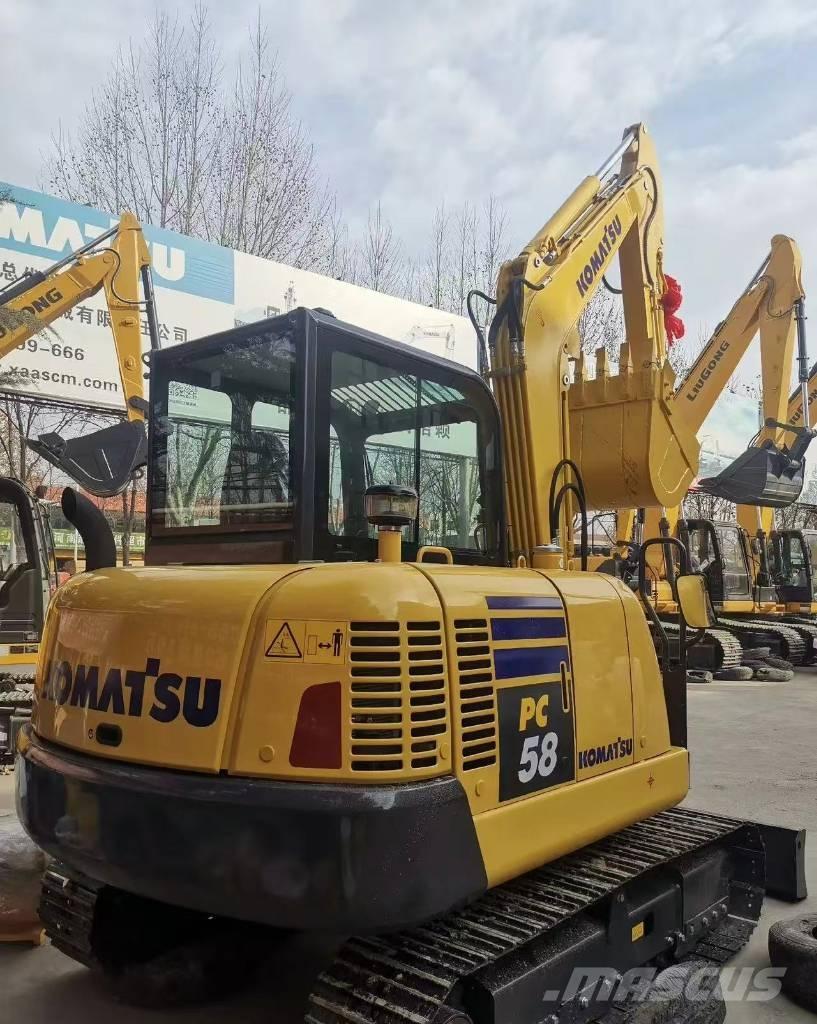 Komatsu PC 58 Miniekskavaatorid < 7 t