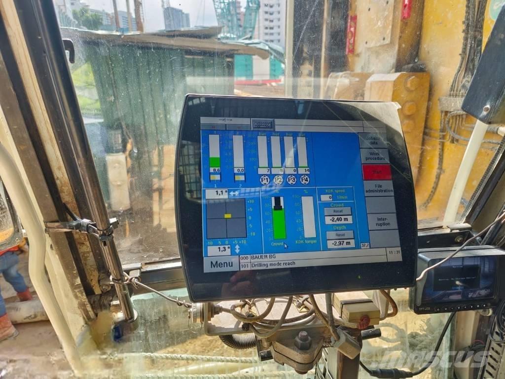 Bauer BG 36 Raskepuurid