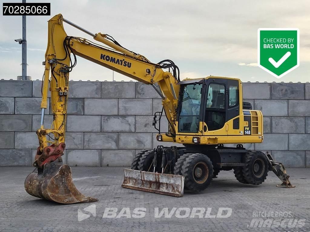 Komatsu PW148 -8 Ratasekskavaatorid