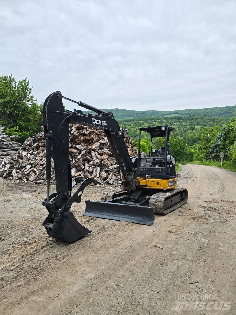 DEERE 50G Miniekskavaatorid < 7 t