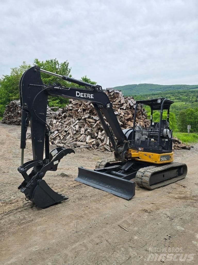 DEERE 50G Miniekskavaatorid < 7 t