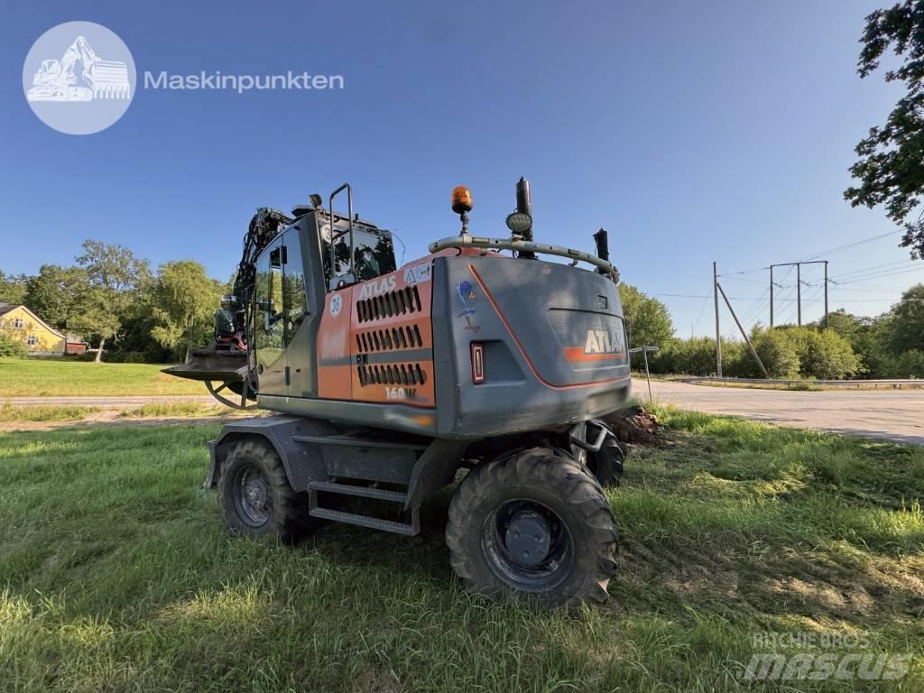 Atlas 160 W Ratasekskavaatorid