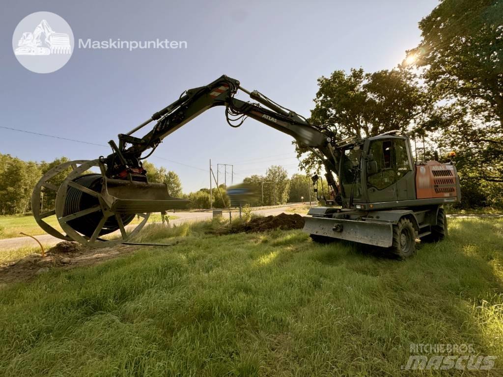 Atlas 160 W Ratasekskavaatorid