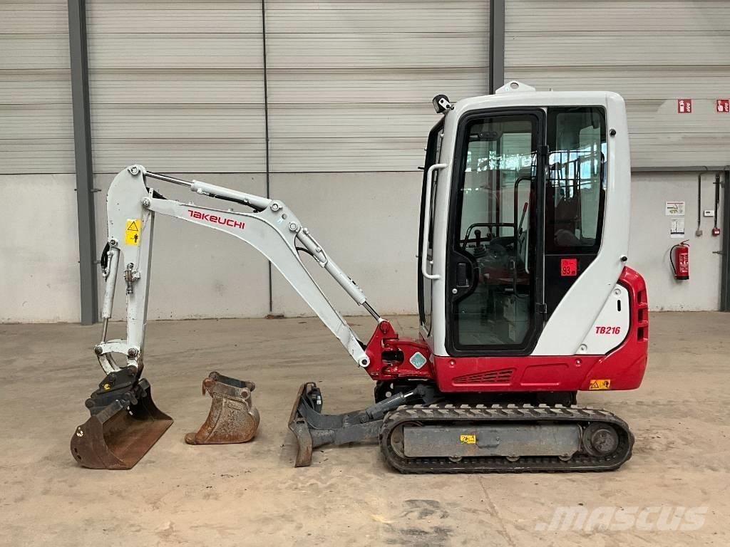 Takeuchi TB 216 Miniekskavaatorid < 7 t