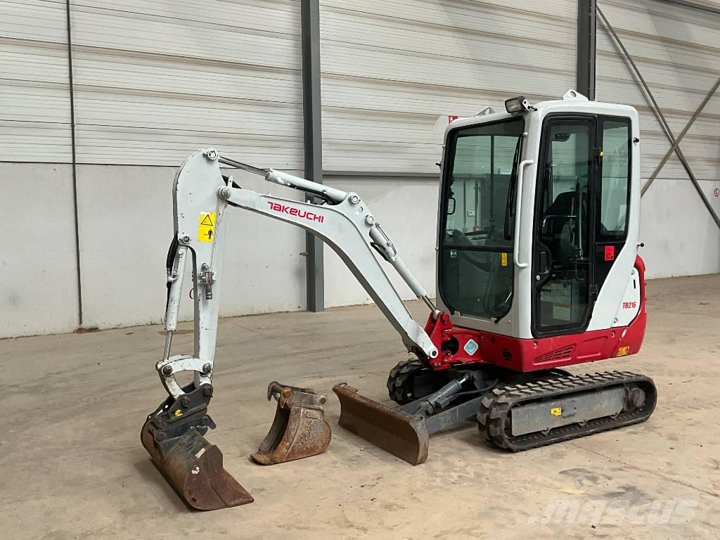 Takeuchi TB 216 Miniekskavaatorid < 7 t