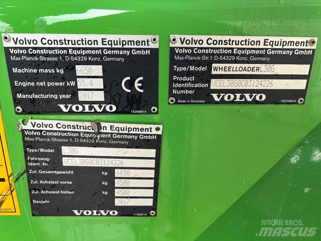 Volvo L 30 G Rataslaadurid