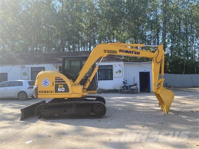 Komatsu PC 60-8 Roomikekskavaatorid