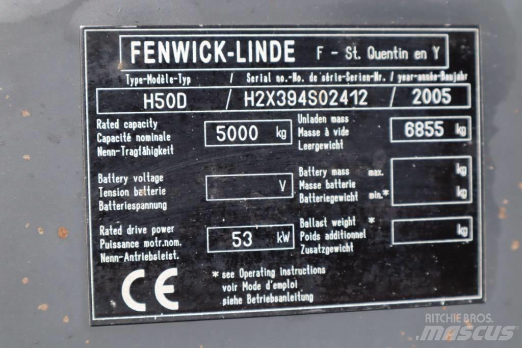 Linde H50D 5000 Kg Diiseltõstukid