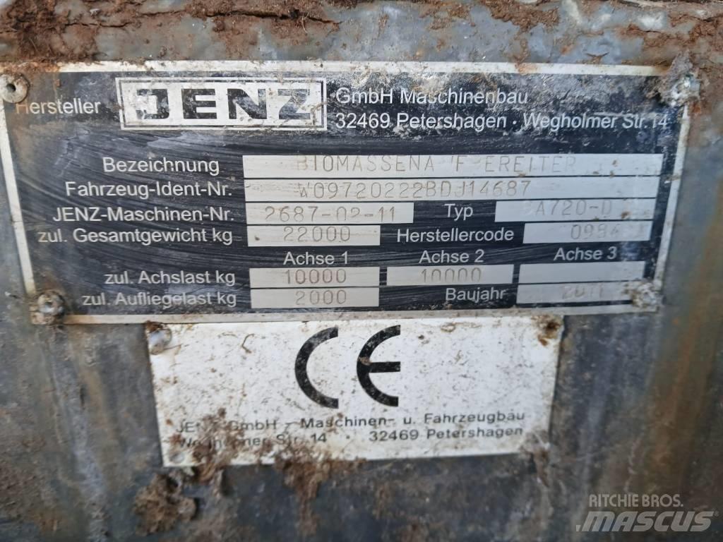 JENZ BA 720 D Puiduhakkurid