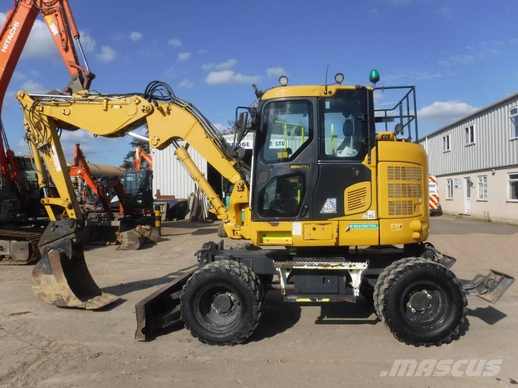 Komatsu PW118MR-11 Ratasekskavaatorid