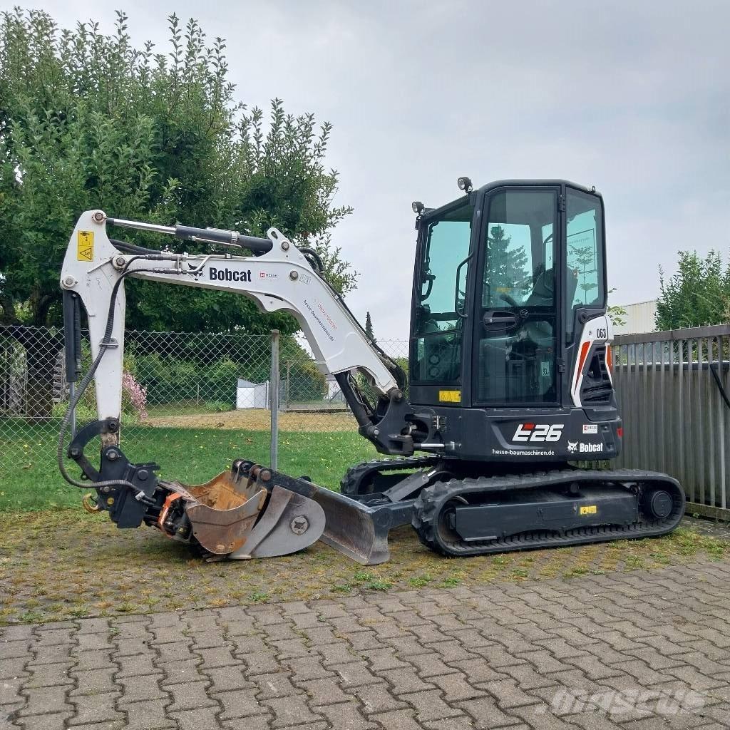Bobcat E 26 Kabine Miniekskavaatorid < 7 t