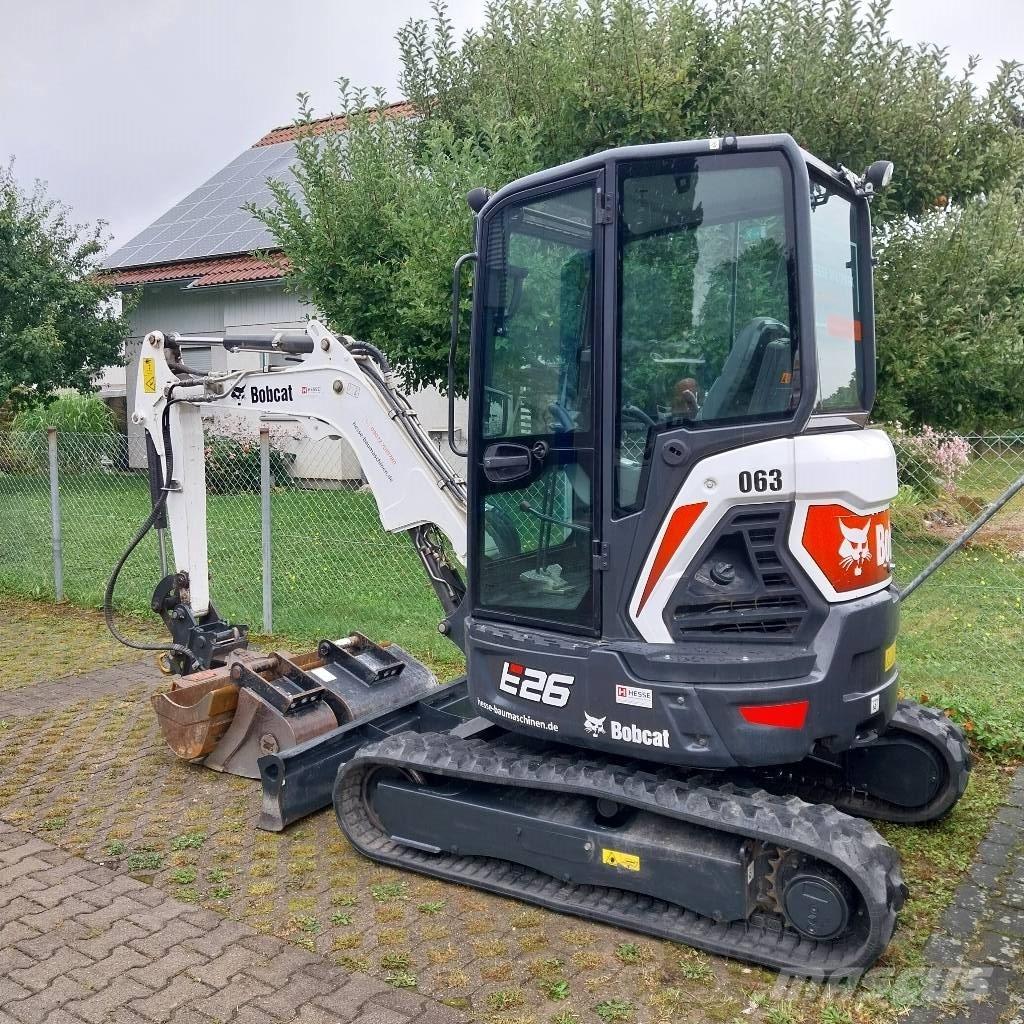 Bobcat E 26 Kabine Miniekskavaatorid < 7 t