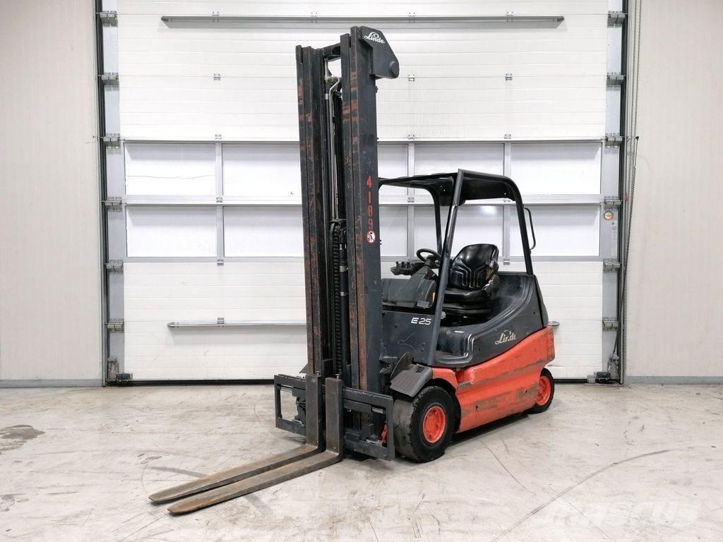 Linde E25-02 Elektritõstukid