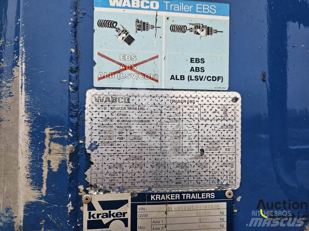 Kraker CF 300 Tentpoolhaagised