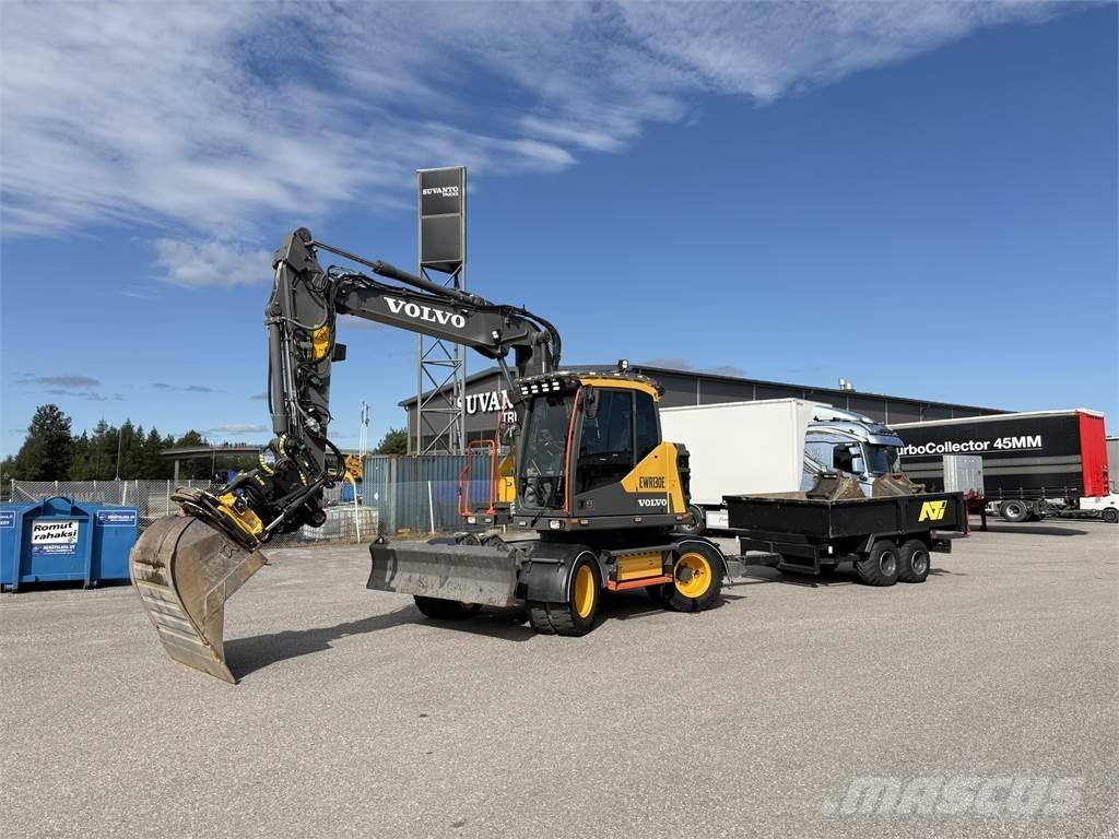 Volvo EWR130E Ratasekskavaatorid