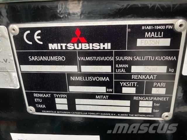 Mitsubishi FD35N Diiseltõstukid