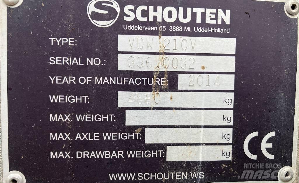 Schouten VDW 210 V Muu farmitehnika ja tarvikud