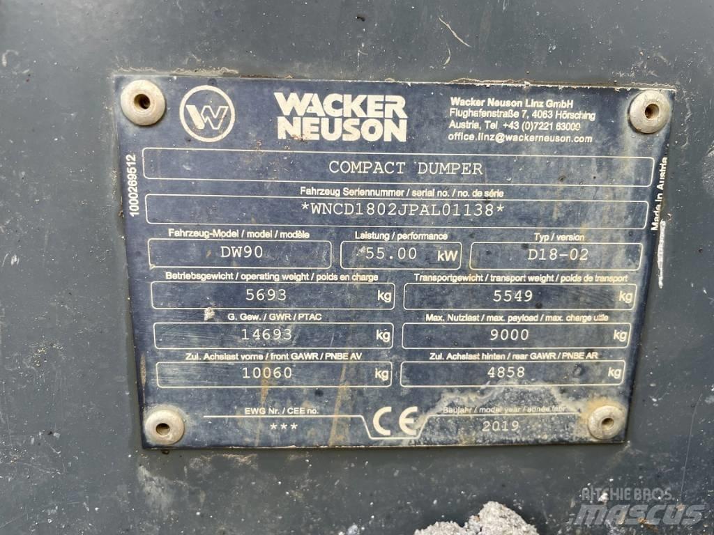 Wacker Neuson DW 90 Väikekallurid