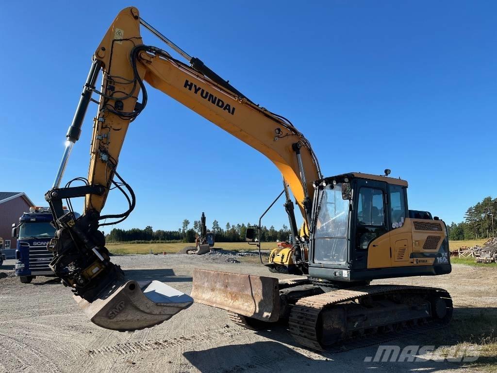 Hyundai HX 160 L Roomikekskavaatorid