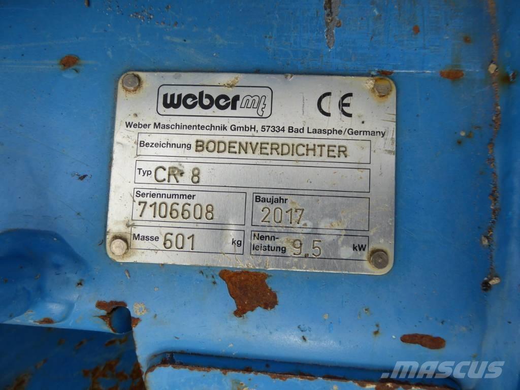 Weber CR8 Vibroplaadid