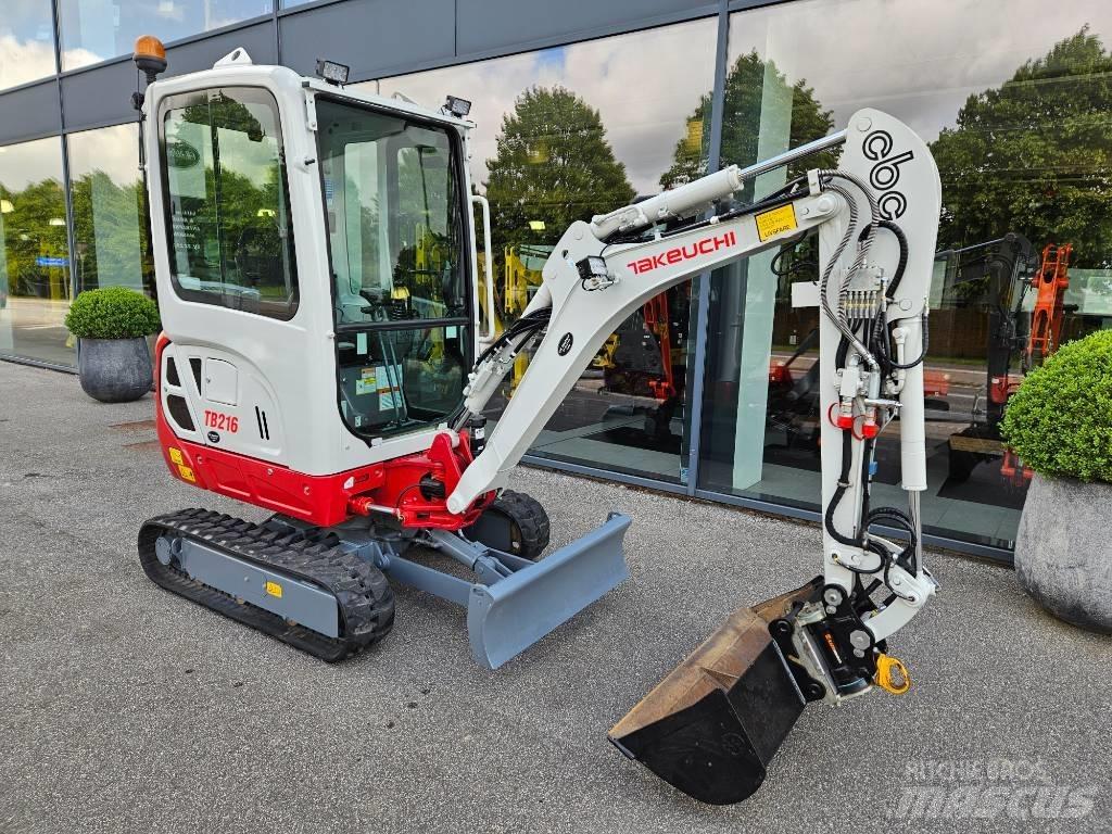 Takeuchi TB 216 Miniekskavaatorid < 7 t
