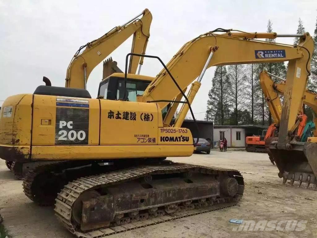 Komatsu pc200-7 Roomikekskavaatorid